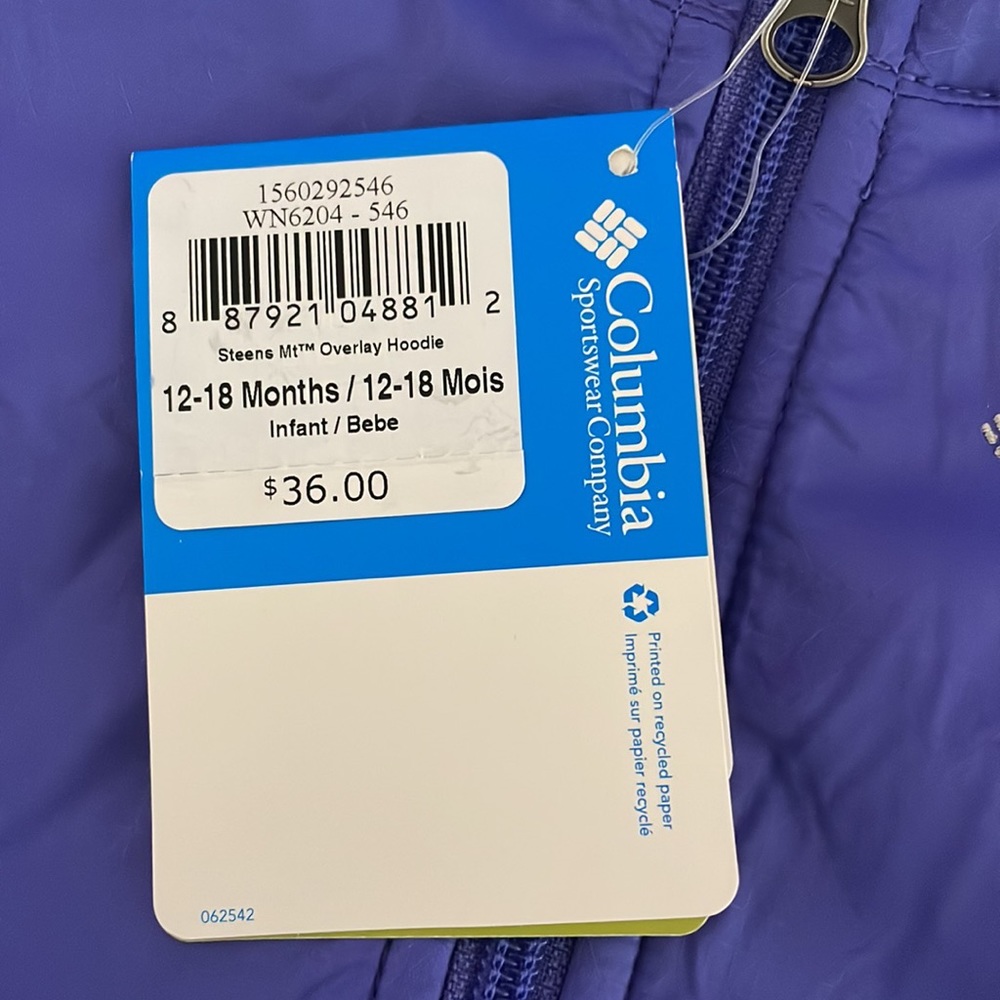 NWT Columbia fleece - Picture 3 of 3